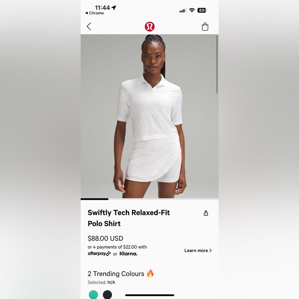 Lululemon Swiftly Tech Relaxed-Fit Polo